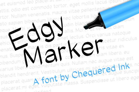 Edgy Marker: Bold, Unique, and Unapologetic