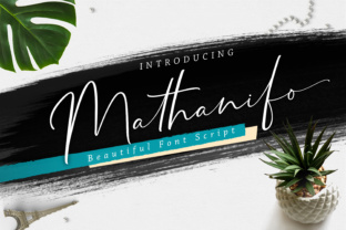 Mathanifo Script: A Stylish Handwritten Font
