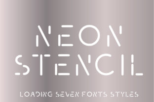 Neon Stencil